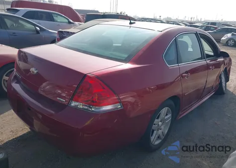 2014 Chevrolet Impala Limited Lt из США, поврежденный, VIN 2G1WB5E30E1144494